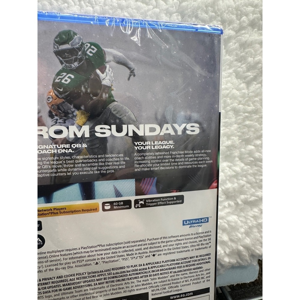 Madden NFL 26 PS5 Game New Sealed EA Sports Football Video Game - Picture 12 of 12